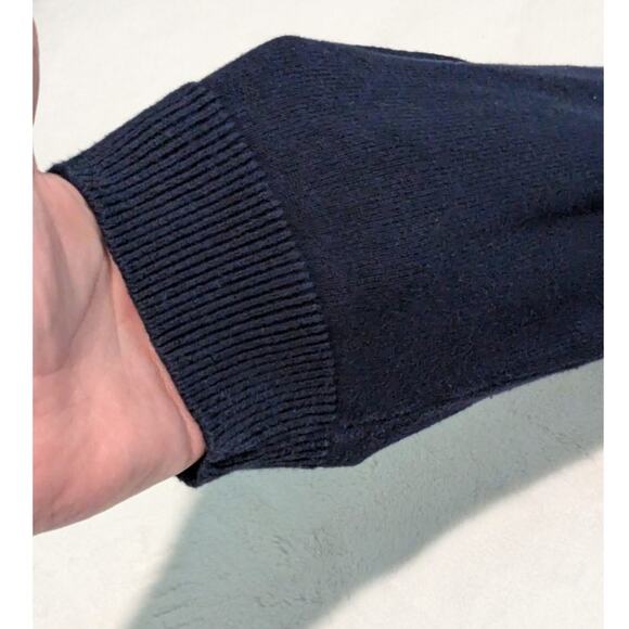 Navy Lauren Ralph Lauren Women's Sweater Size M - Picture 4 of 5